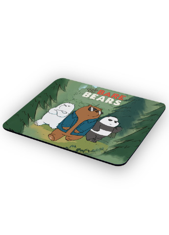 Килимок для мишки Вся правда про ведмедів (We Bare Bears) (25108-2664) 22х18 см MobiPrint (222995225)