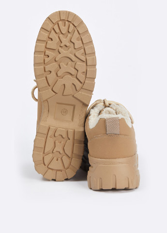 Зимние ботинки DeFacto без декора из искусственной кожи