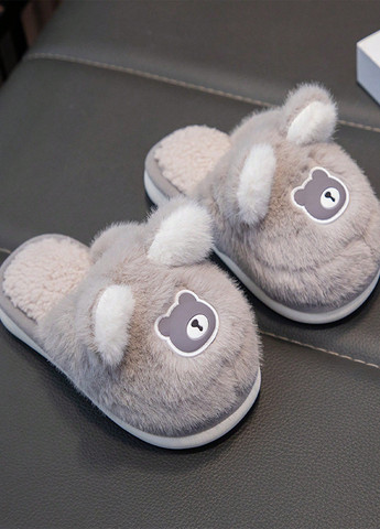 Серые тапочки SHEIN