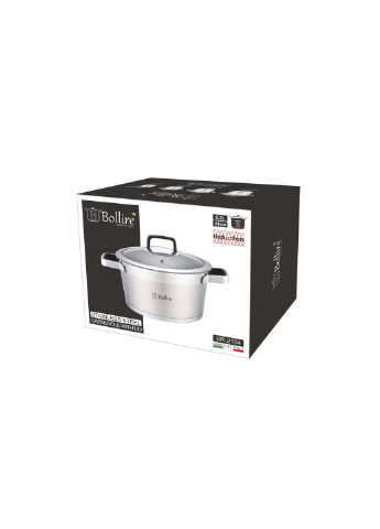 Каструля з кришкою BR-2104 5,2 л 24х13,5 см Bollire (253631086)