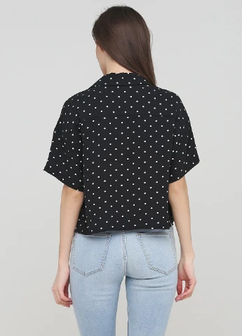 Чёрная блуза Monki