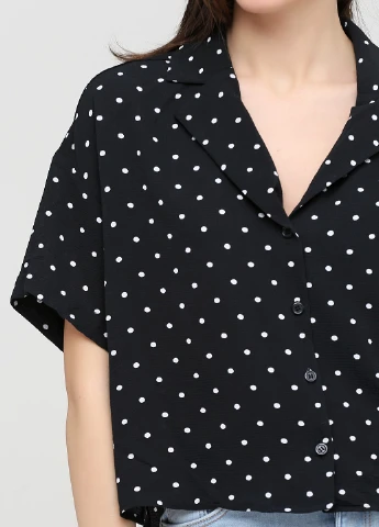 Чёрная блуза Monki