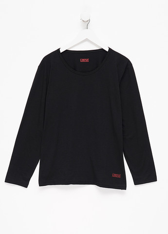 Черная всесезон пижама (лонгслив, брюки) лонгслив + брюки Cinque