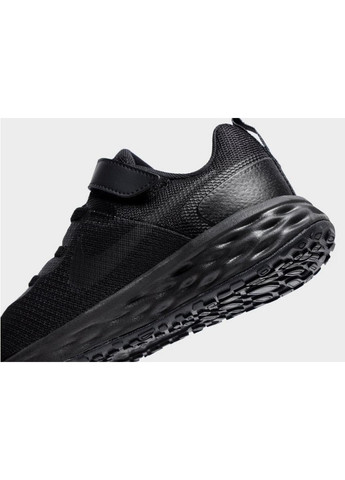 Чорні осінні кроссовки revolution 6 nn (psv) dd1095-001 Nike REVOLUTION 6 NN (PSV)