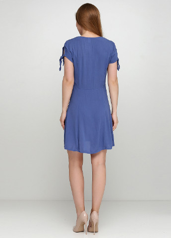 Синя кежуал плаття, сукня H&M однотонна