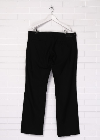 Черные классические демисезонные прямые брюки Karl Lagerfeld