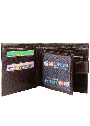 Чоловік шкіряний гаманець 12х9,5х3 см Canpellini (216146479)