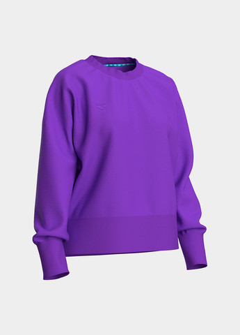 Фиолетовый свитшот Arena однотонный без декора (306941080)