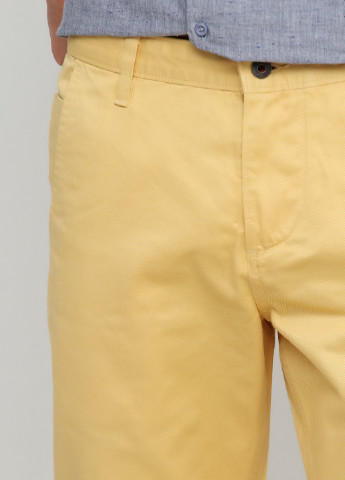 Лимонные кэжуал демисезонные прямые брюки Dockers