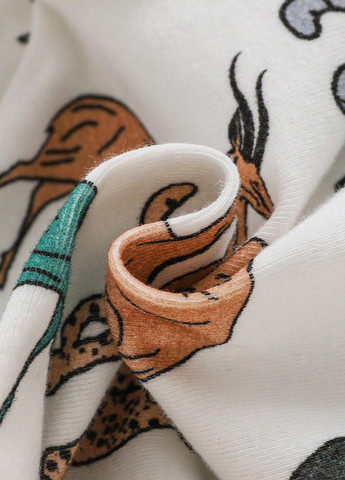 Комбінована всесезон піжама (футболка, шорти) футболка + шорти SHEIN