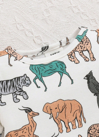 Комбінована всесезон піжама (футболка, шорти) футболка + шорти SHEIN