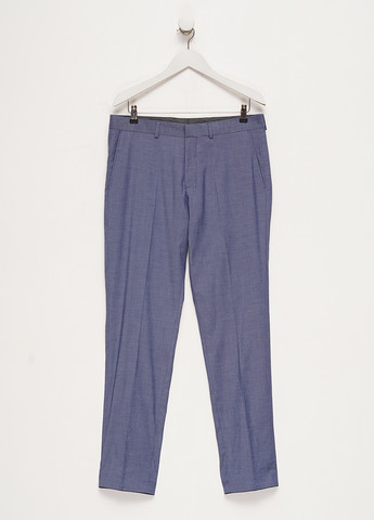 Серо-синие классические, кэжуал демисезонные классические брюки S.Oliver