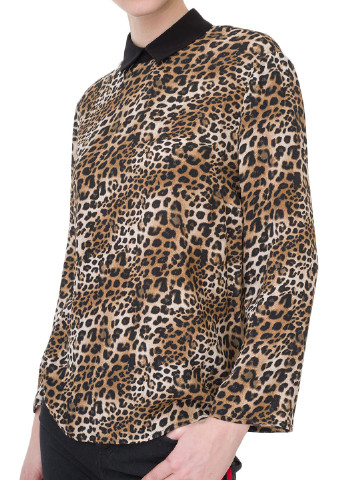 Комбінована блуза на запах Oui