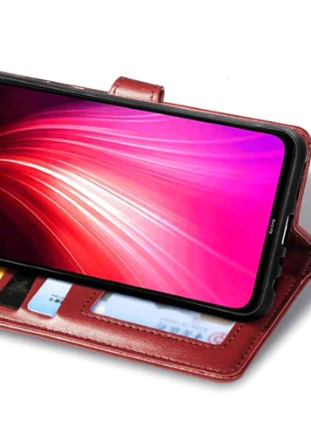 Кожаный чехол книжка Gallant (PU) для Xiaomi Mi 10T / Mi 10T Pro Красный (is_00000040376_3) Getman (237835023)
