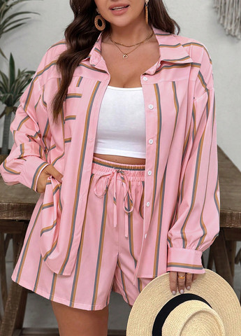 Костюм (рубашка, шорты) SHEIN (365628994)