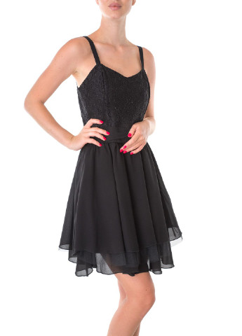 Чорна коктейльна плаття, сукня Miss Miss однотонна