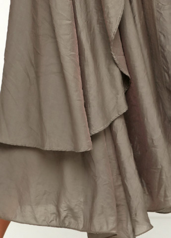 Оливковое (хаки) кэжуал платье а-силуэт Neslay однотонное