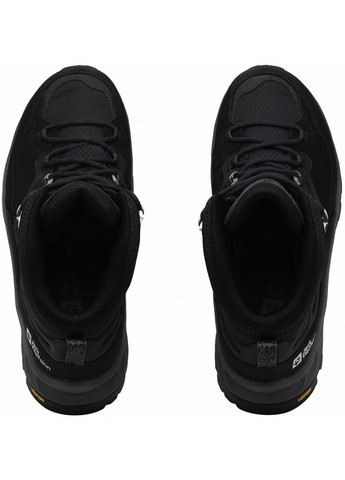 Черные осенние ботинки хайкеры Jack Wolfskin