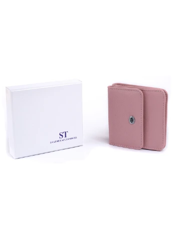 Жіночий шкіряний гаманець 9,5х9х1 см st leather (252132570)