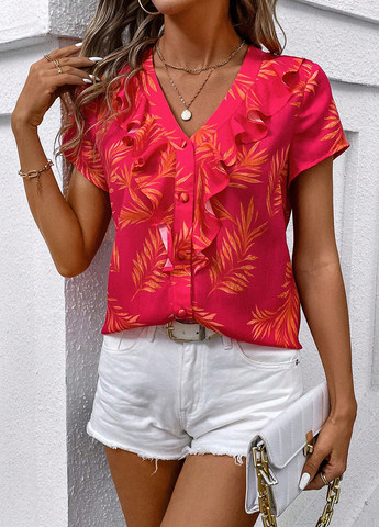 Комбінована блуза SHEIN