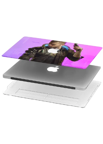 Чохол пластиковий для Apple MacBook Pro 16 A2141 Кіберпанк 2077 (Cyberpunk 2077) (9494-2180) MobiPrint (218988041)