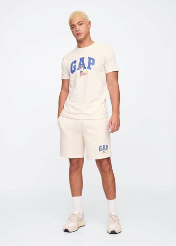 Молочна футболка Gap