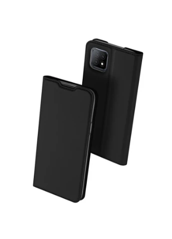Чехол-книжка с карманом для визиток для Oppo A53 5G / A73 5G Черный (is_00000042954_5) Dux Ducis (250498933)