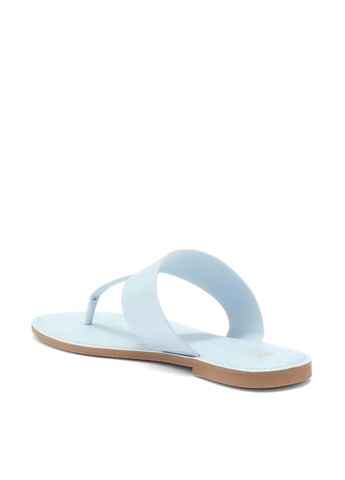 Голубые кэжуал вьетнамки DKNY с логотипом