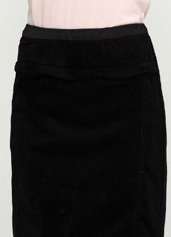 Черная кэжуал однотонная юбка Axel