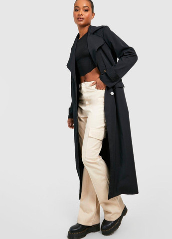 Плащ Boohoo на пуговицах демисезон (318326605)