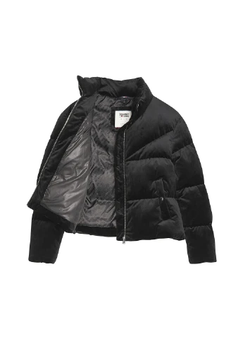 Черная демисезонная куртка Tommy Jeans