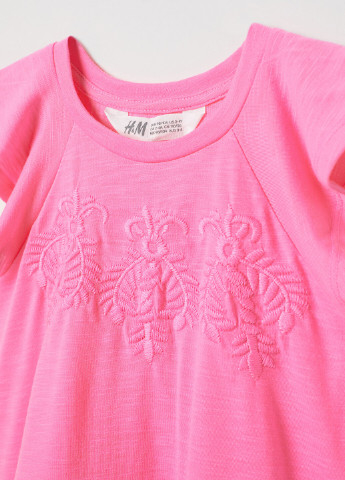 Розовое платье H&M (161293556)