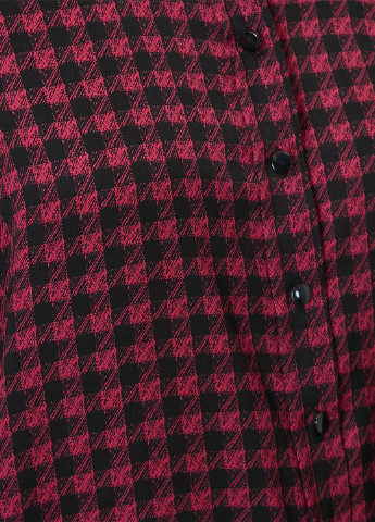 Бордовая кэжуал рубашка в клетку KOTON
