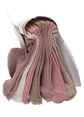 Комбинированные носки (7 пар) C&A однотонные (366113074)