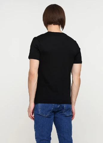 Черная футболка H&M