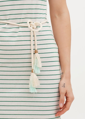 Зелена кежуал сукня сукня-майка Joie Clair в смужку