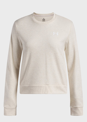 Бежевий світшот Under Armour логотип без декору (361230576)