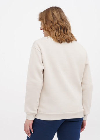 Світло-бежевий світшот Chikiss однотонний без декору (257429352)