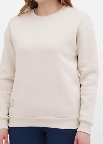 Світло-бежевий світшот Chikiss однотонний без декору (257429352)