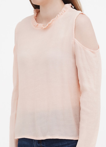 Персиковая блузка Lumina