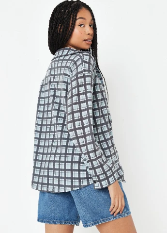 Цветная кэжуал рубашка в клетку Missguided