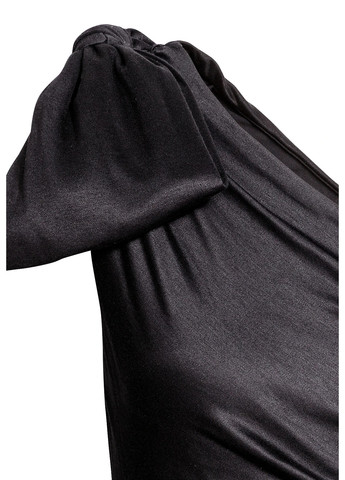 Чорна кежуал сукня силуетна H&M однотонна