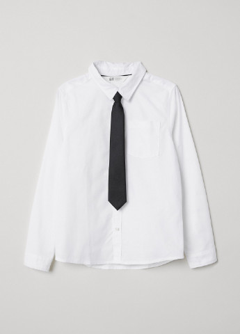 Краватка H&M однотонна чорна