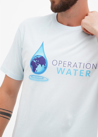 Світло-блакитна футболка Next Level