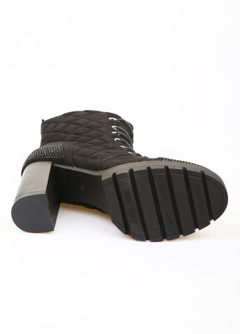 Осенние ботинки No Brand со стразами, со шнуровкой из искусственной замши