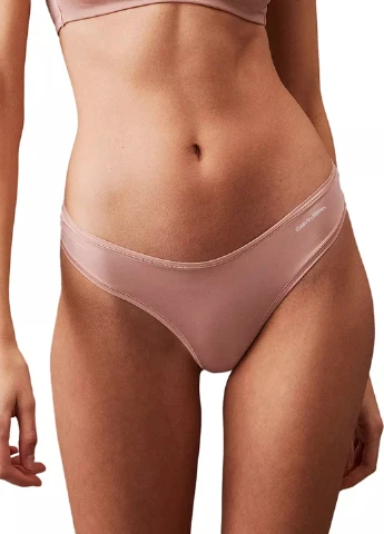 Пудровий демісезонний комплект (бюстгальтер, трусики) Calvin Klein