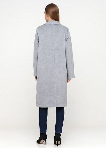 Серое демисезонное Пальто однобортное H&M