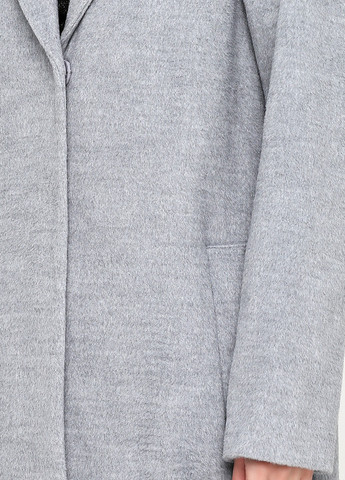 Серое демисезонное Пальто однобортное H&M