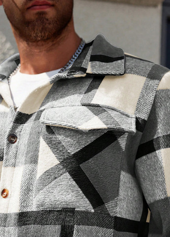 Куртка-рубашка SHEIN (367747565)