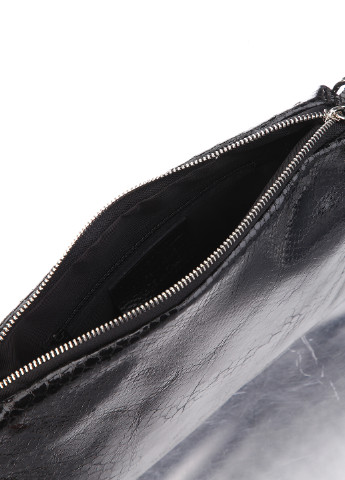 Сумка Italian Bags однотонная чёрная кэжуал